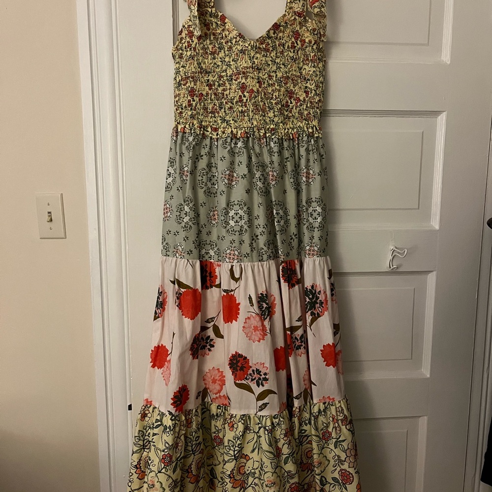 Free People Inspired! Nanette Lepore Floral Smocked Dress